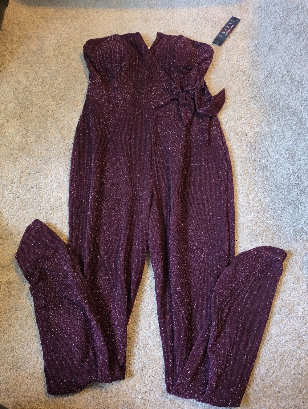 Trixxi Strapless Jumpsuit